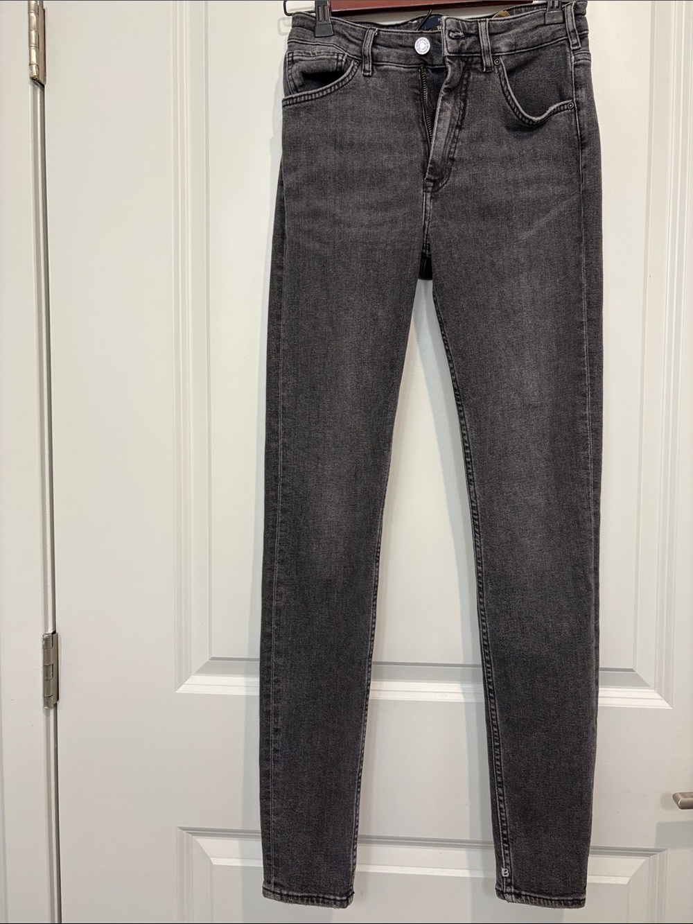 Scotch & Soda Women's Charcoal Skinny Jeans